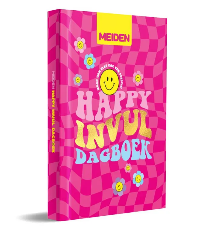 MEIDEN Happy Invul Dagboek / Druk 1 Speciale Aanbieding