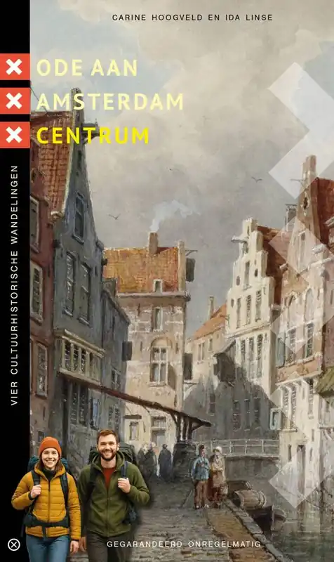 Ode aan Amsterdam Centrum / Druk 1 Gratis Verzending