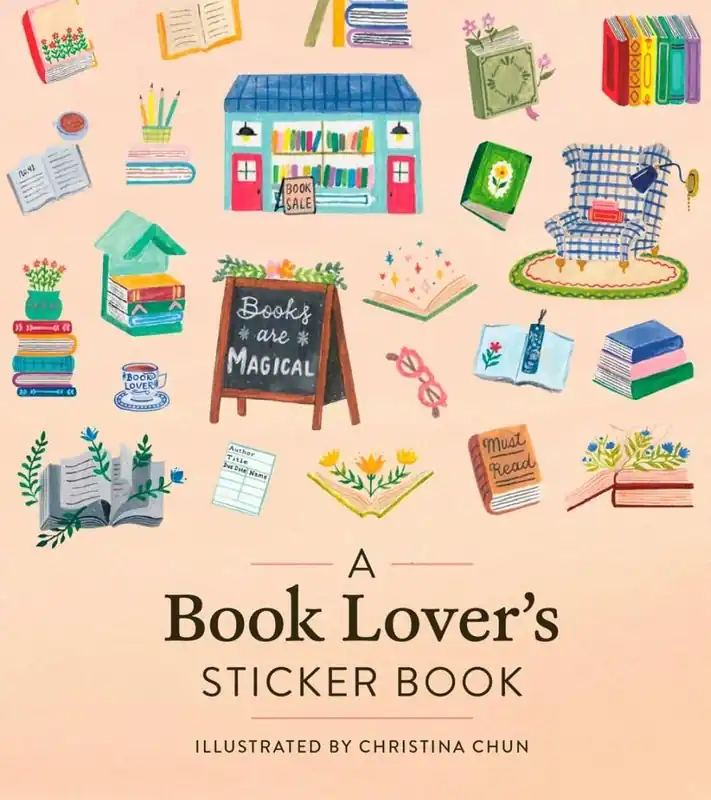 A Book Lover's Sticker Book Beste Prijs