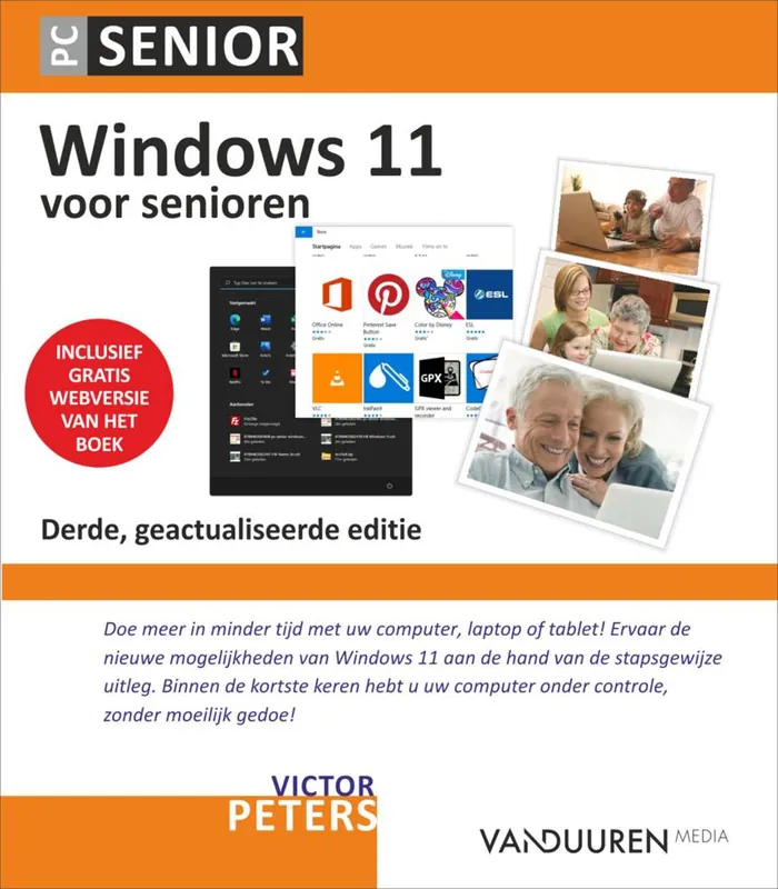 Windows 11 voor senioren / Druk 3 Beperkte Voorraad