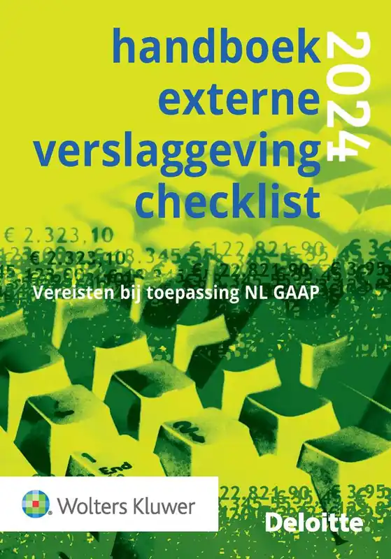 Premium Handboek Externe Verslaggeving Checklist 2024 / Druk 1