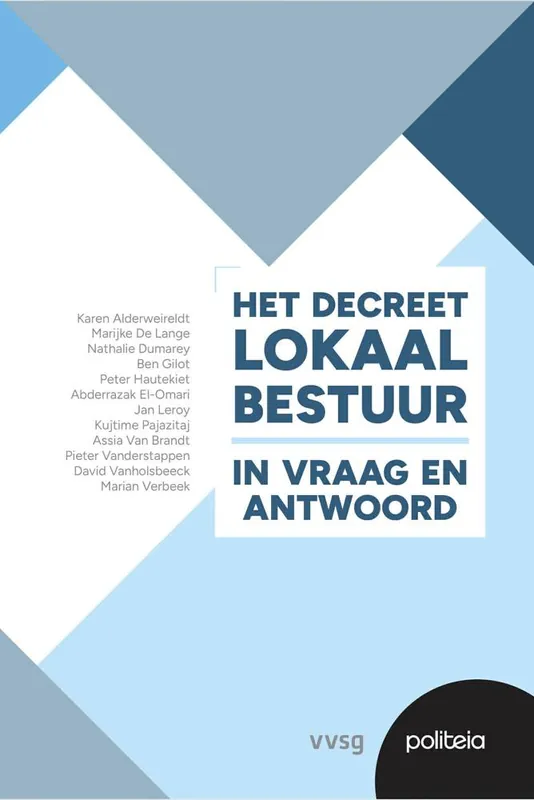 Favoriet Het Decreet Lokaal Bestuur in vraag en antwoord / Druk 1