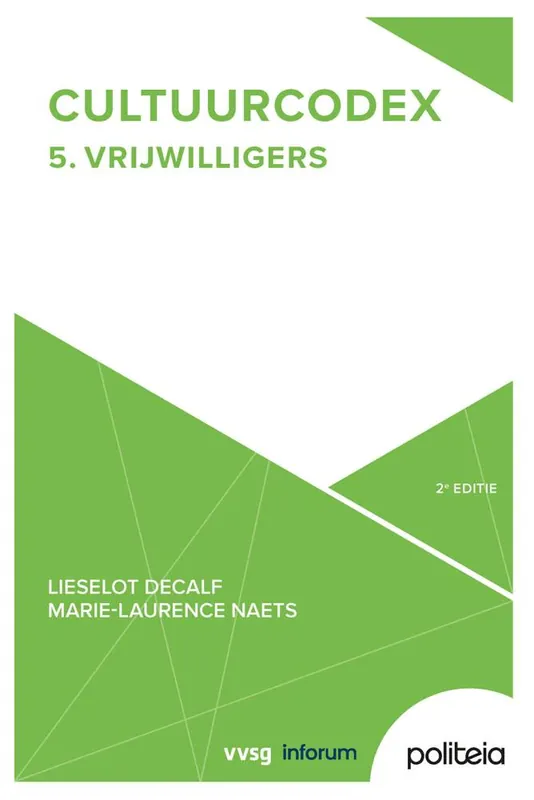 Favoriet Cultuurcodex Deel 5: Vrijwilligers - 2e editie