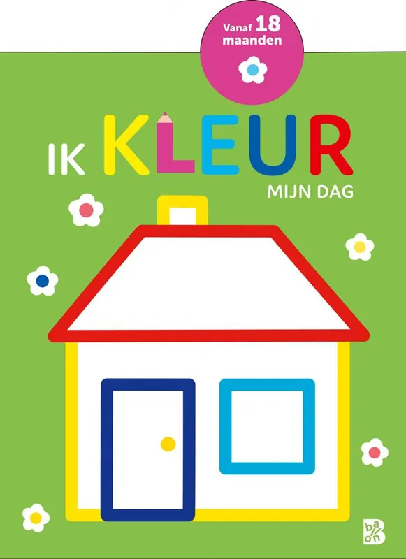 Ik kleur - Mijn dag / Druk 1 Merkproduct