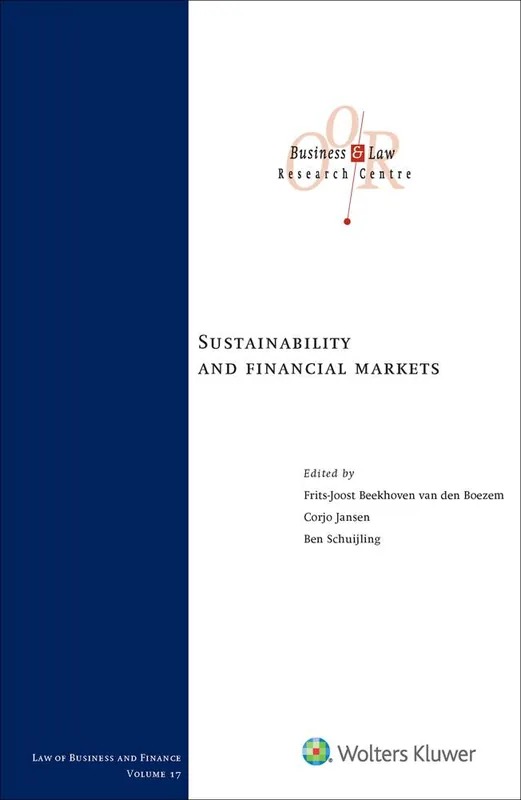 Sustainability and financial markets / Druk 1 Nu Kopen