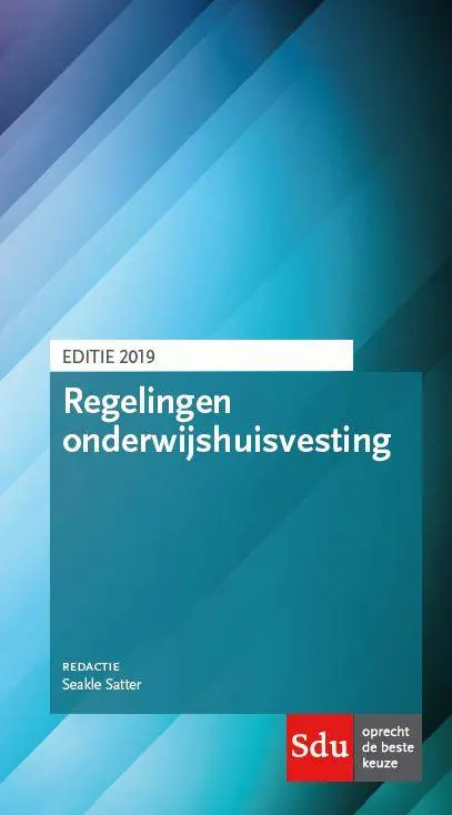 Regelingen Onderwijshuisvesting / Druk 1 Weekendaanbieding