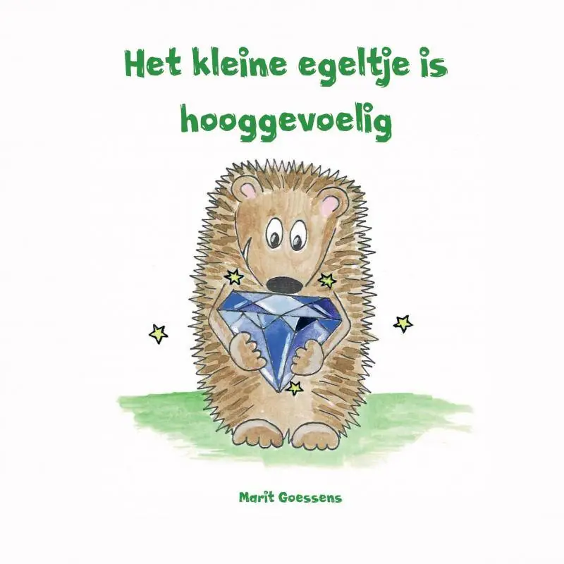 Het kleine egeltje is hooggevoelig / Druk 1 Shop Nu