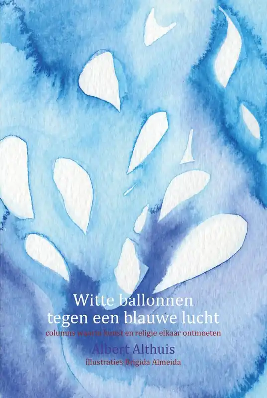 Witte ballonnen tegen een blauwe lucht / Druk 1 Gecertificeerd
