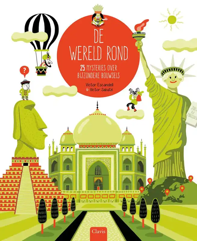 De wereld rond / Druk 1 Gratis Verzending