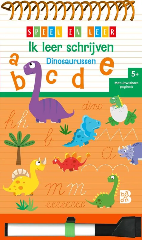 Ik leer schrijven Dinosaurussen / Druk 1 Lage Kosten