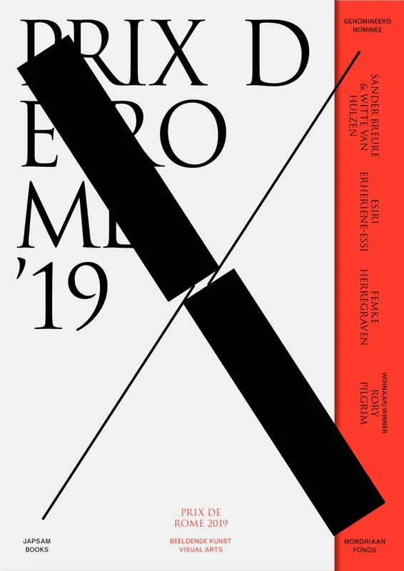 Prix de Rome 2019. Beeldende Kunst / Visual Arts / 1st Edition Snelle Levering