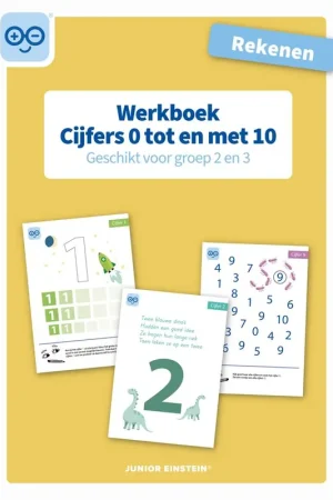 Uitverkoop Rekenen Cijfers 0 tm 10 voor groep 2 en 3 Werkboek / Druk 1