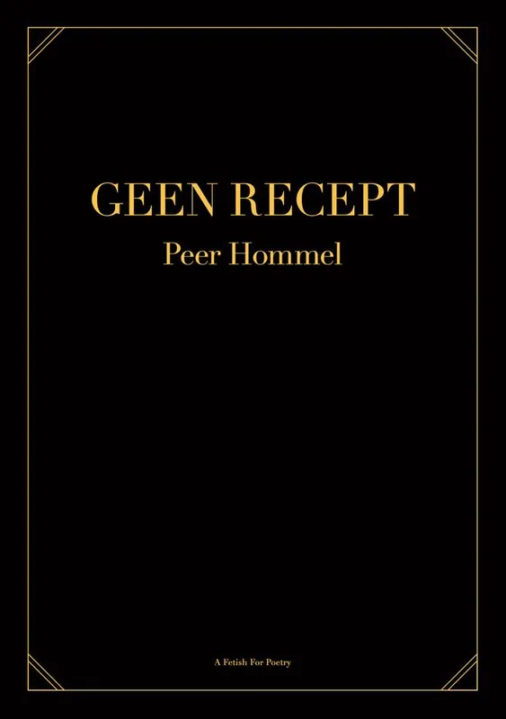 Merkproduct Geen recept / Druk 1