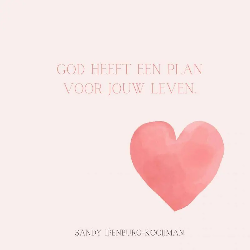 God heeft een plan voor jouw leven / Druk 1 Actieprijs