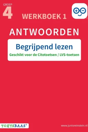 Begrijpend lezen 1 antwoorden groep 4 Werkboek / Druk 1 Superprijs
