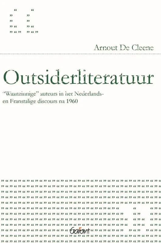 Premium Outsiderliteratuur / Druk 1