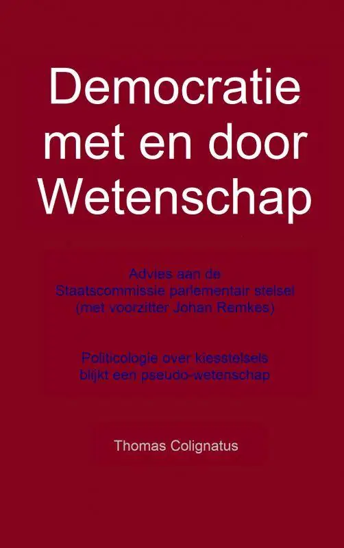 Bestel Nu Democratie met en door Wetenschap / Druk 2