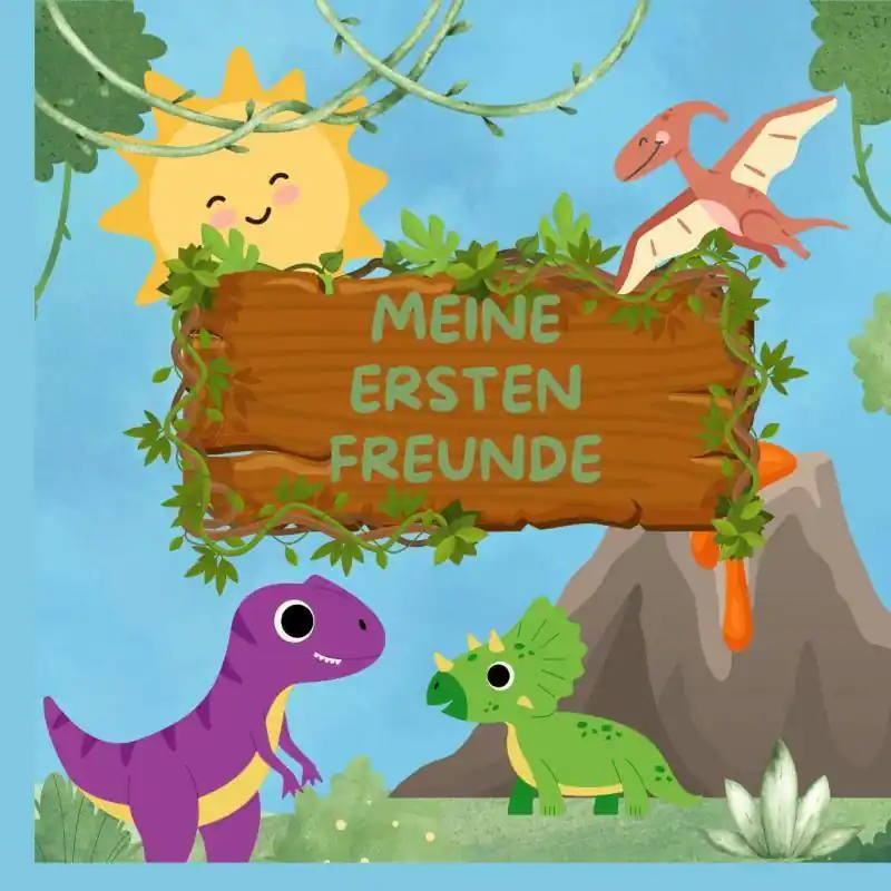 Nu Kopen Dino-Freundschaftsbuch : MEINE ERSTEN FREUNDE: für Jungen und Mädchen ab 3 Jahren / 1 Edition