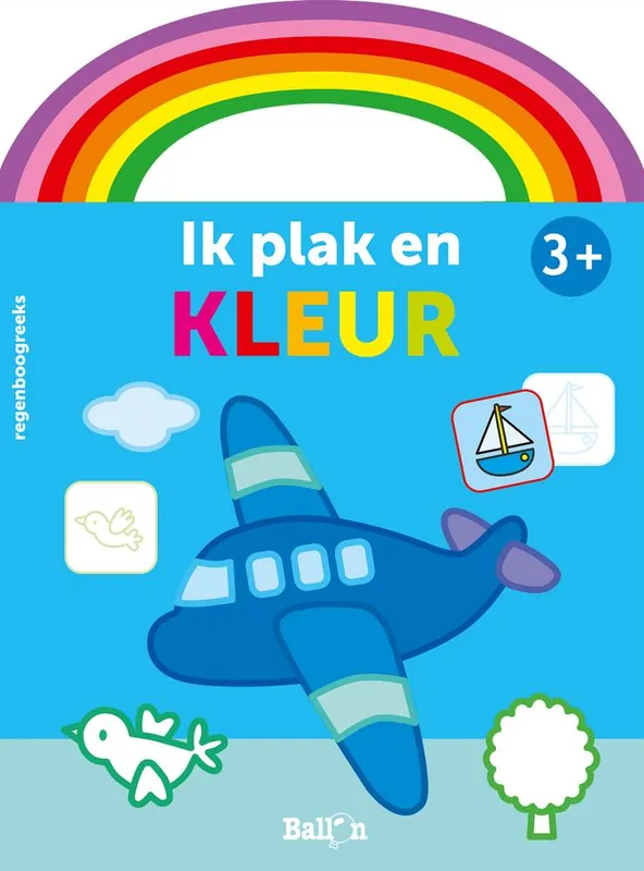 Op = Op Ik plak en kleur 3+ / Druk 1