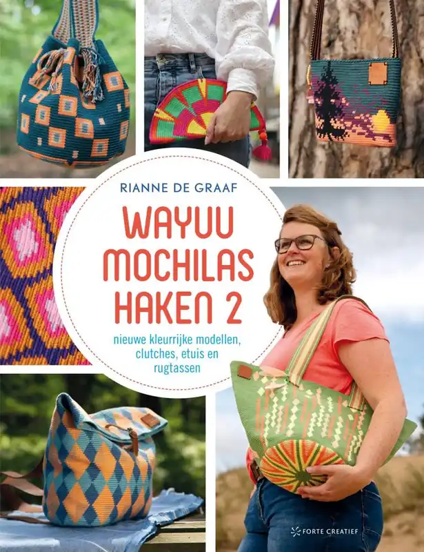 Gereduceerde Prijs Wayuu Mochilas haken 2 / Druk 99