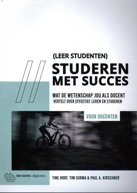 Populair Studeren met succes voor docenten / Druk 1