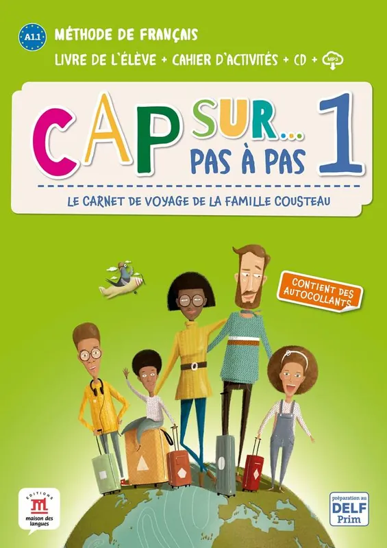 Direct Beschikbaar Cap sur pas a pas 1 - Livre de l'eleve + Cahier d'activites A1.1 / 1 Edition