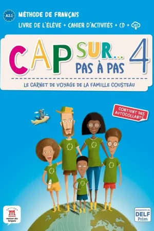 Weekendaanbieding Cap sur pas a pas 4 - Livre de l'eleve + Cahier d'activites A2.1 / 1 Edition