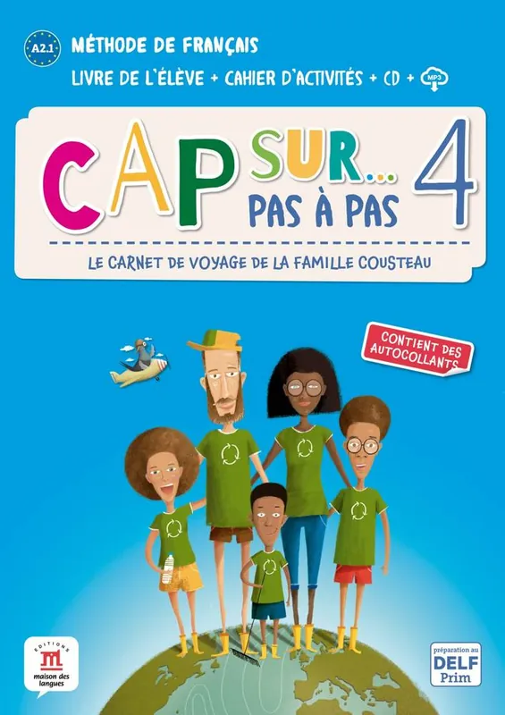 Weekendaanbieding Cap sur pas a pas 4 - Livre de l'eleve + Cahier d'activites A2.1 / 1 Edition