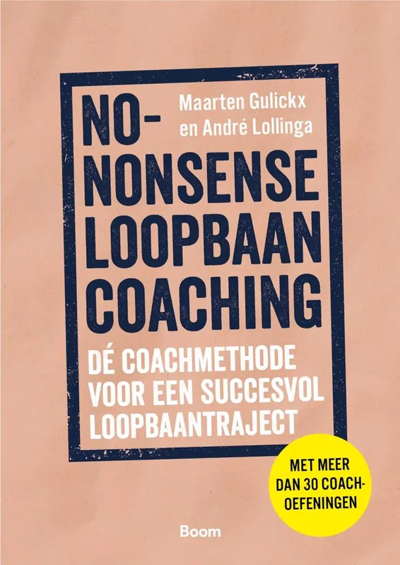 No-nonsense loopbaancoaching / Druk 1 Rechtstreeks Van De Fabrikant