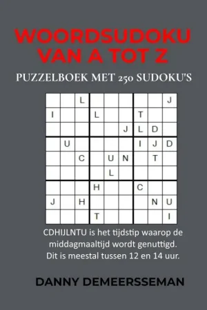 Woordsudoku van A tot Z / Druk 1 Koop Vandaag