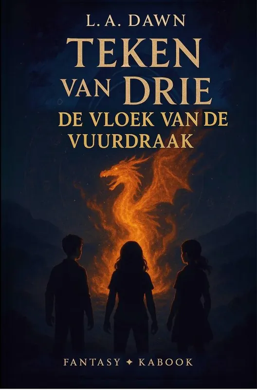 Teken van Drie 4 - Teken van Drie en de vloek van de vuurdraak / Druk 1 Uitverkoop
