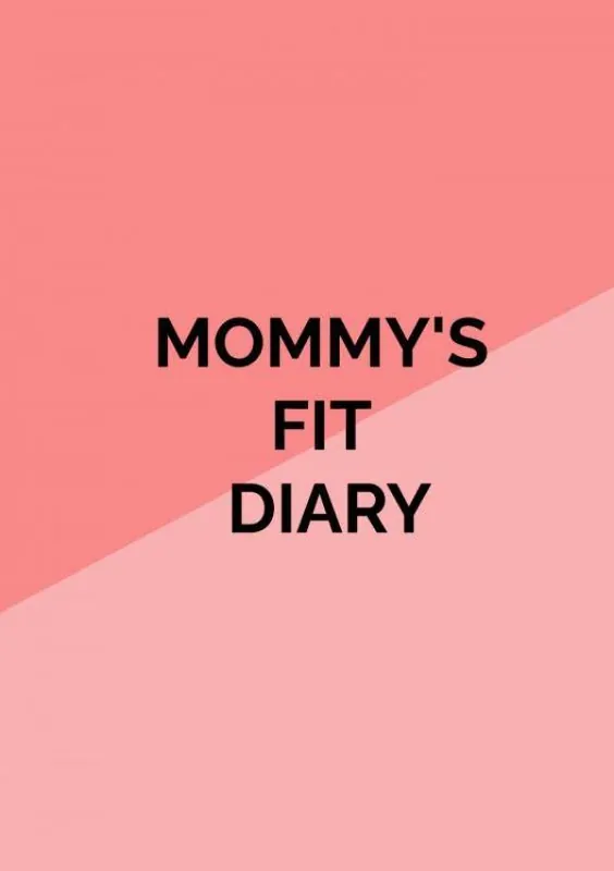 Rechtstreeks Van De Fabrikant Mommy's Fit Diary / Druk 1