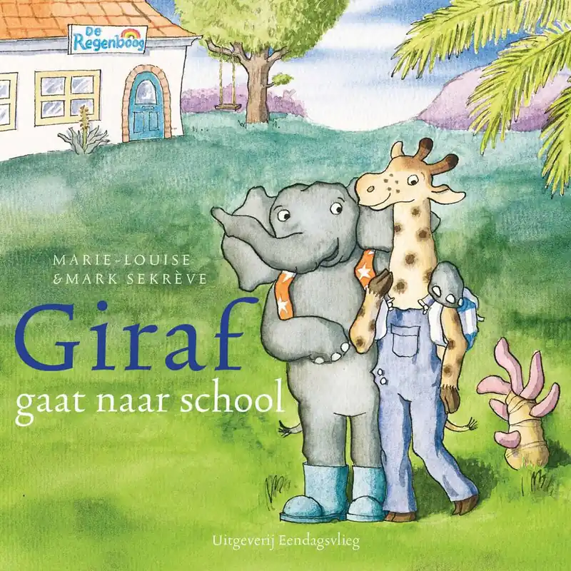 Direct Verzonden Giraf gaat naar school / Druk 1