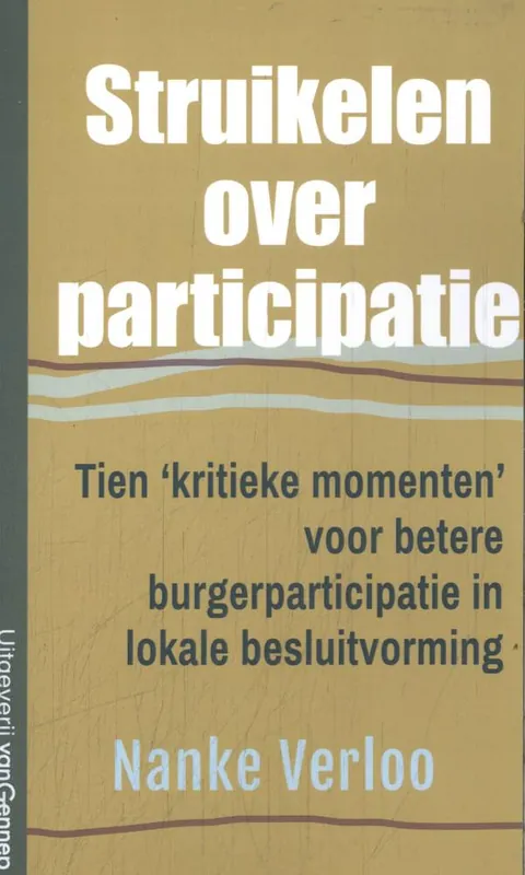 Struikelen over participatie / Druk 1 Voordeelprijs