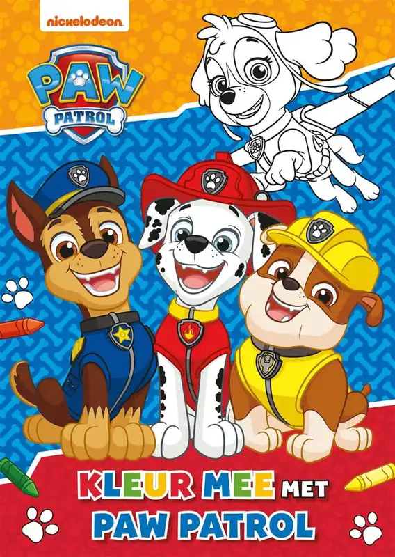 Uitverkoop Kleur mee met PAW Patrol / Druk 1