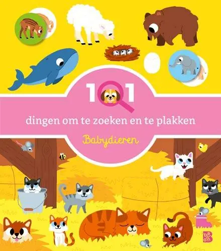 Flitsaanbieding 101 dingen om te zoeken en te plakken: Babydieren / Druk 1