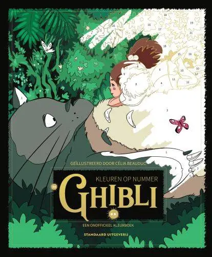 Kleuren op nummer - Ghibli / Druk 1 Gecertificeerd