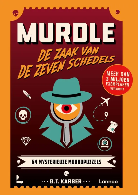 Direct Beschikbaar Murdle - De zaak van de zeven schedels / Druk 1
