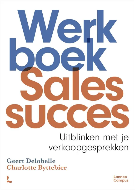 Werkboek Salessucces / Druk 1 Favoriet