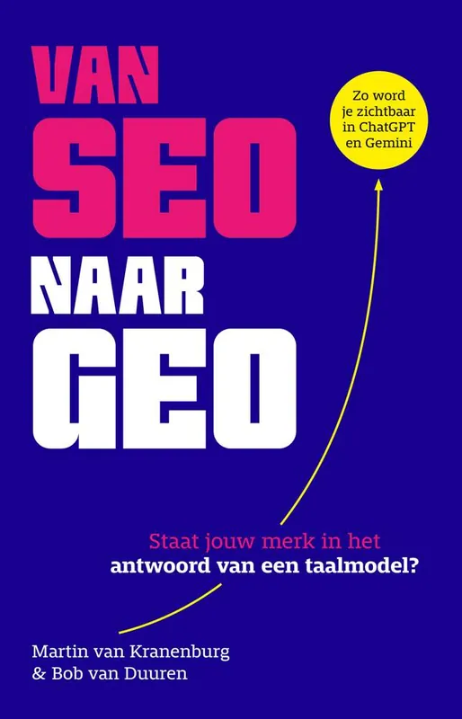 Van SEO naar GEO / Druk 1 Direct Beschikbaar
