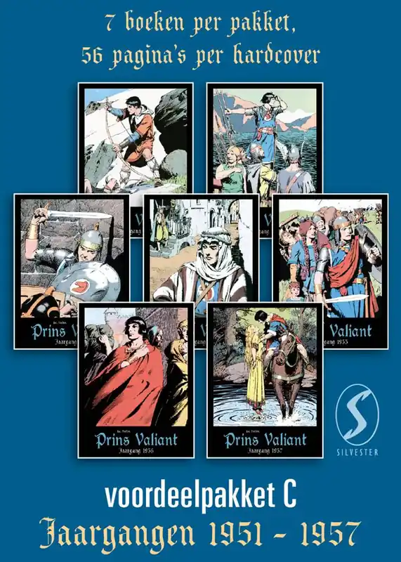 Prins Valiant PAKKET C: deel 15-21 / Druk 1 Favoriet