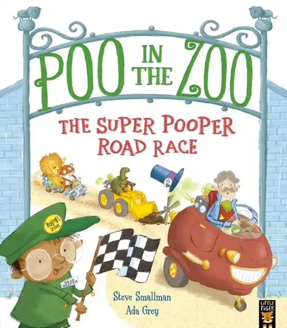 Poo in the Zoo: The Super Pooper Road Race Beperkte Voorraad