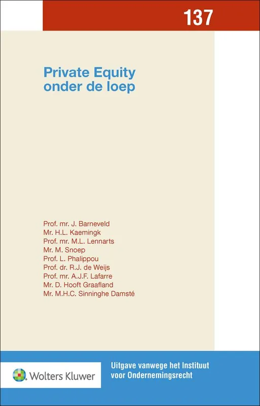 Private Equity onder de loep / Druk 1 Dagaanbieding