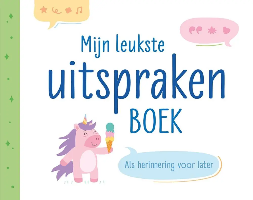 Mijn leukste uitspraken boek / Druk 1 Gratis Retour