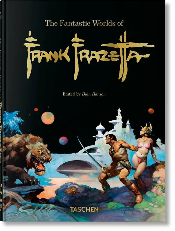 The Fantastic Worlds of Frank Frazetta. 45th Ed. Gratis Verzending