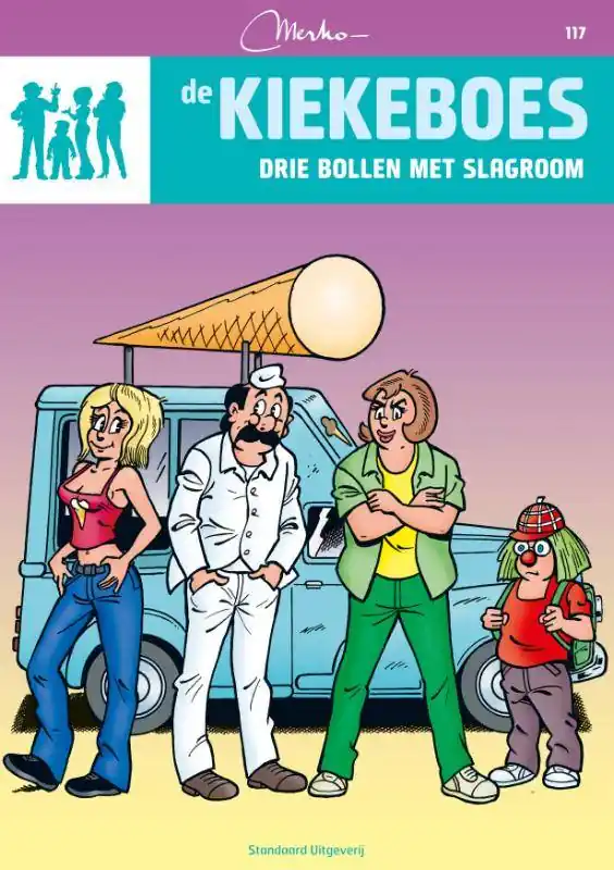 Drie bollen met slagroom / Druk 1 Superprijs