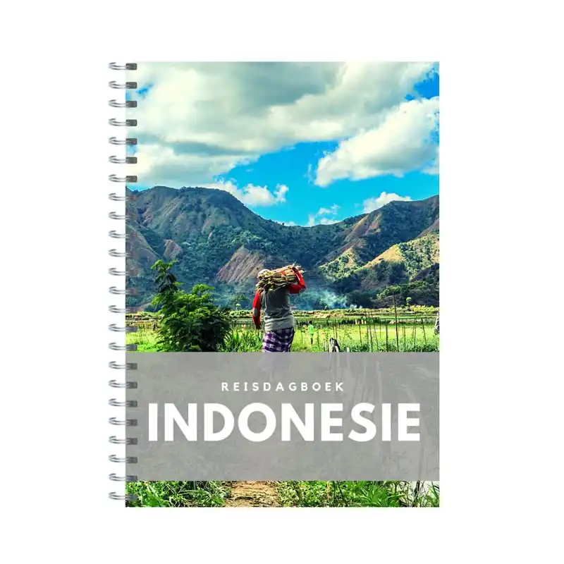 Reisdagboek Indonesië / Druk 1 Gratis Verzending