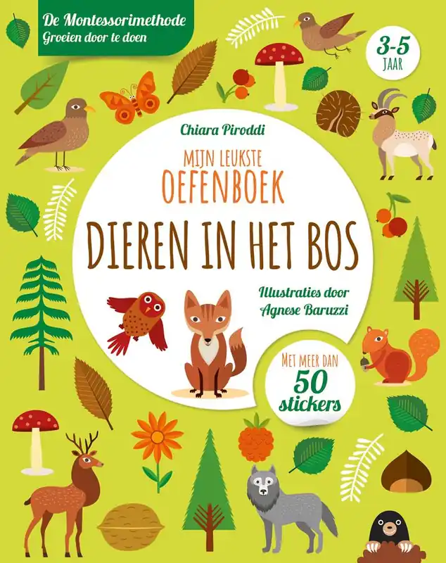 Dieren in het bos - Mijn leukste oefenboek / Druk 1 Populair