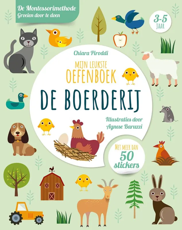 De boerderij - Mijn leukste oefenboek / Druk 1 Direct Verzonden
