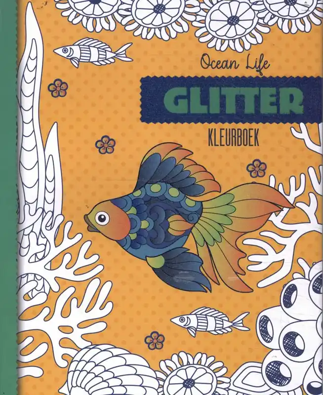 Alleen Vandaag Glitter kleurboeken - Ocean Life / Druk 1